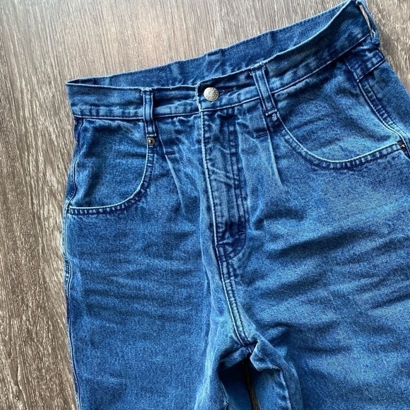 Vintage Brittania Ultra high rise paper bag jeans - Picture 4 of 12